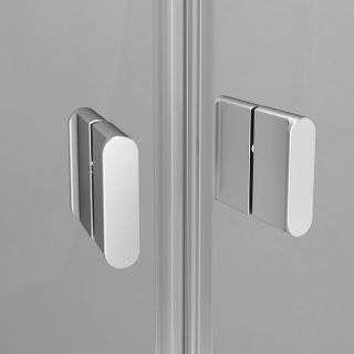 Душевой уголок AM.PM X-Joy Twin Slide 90х90 W88E-205-090MT64 профиль Хром матовый стекло прозрачное